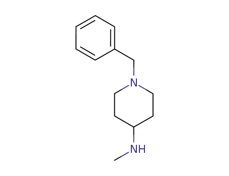 Molecular Structure of 7006-50-0 ((1-Benzyl-piperidin-4-yl)-methyl-amine)