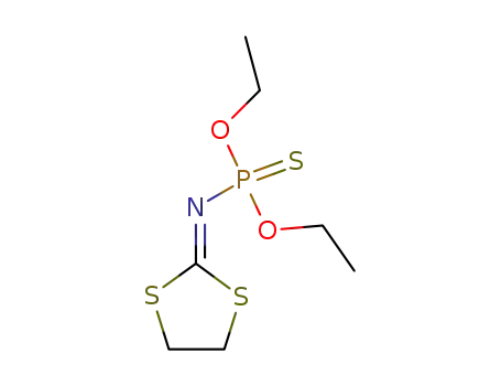Phosphoramidothioic acid, 1,3-dithiolan-2-ylidene-, O,O-diethyl ester