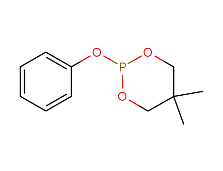 Molecular Structure of 3057-08-7 (5,5-dimethyl-2-phenoxy-1,3,2-dioxaphosphorinane)