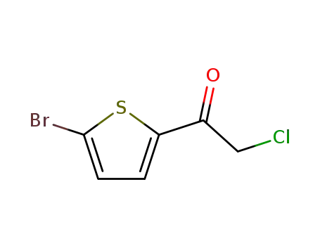 Molecular Structure of 62673-67-0 (1-(5-BROMO-THIOPHEN-2-YL)-2-CHLORO-ETHANONE)