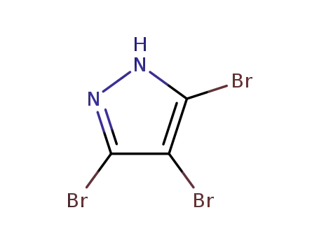 Molecular Structure of 17635-44-8 (3,4,5-Tribromopyrazole)