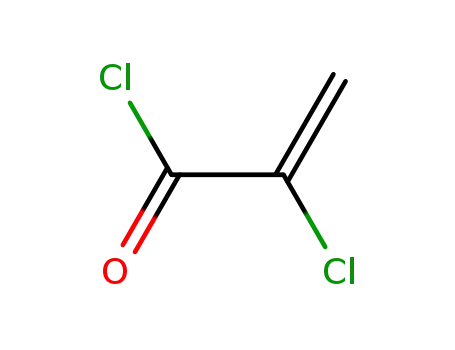 Molecular Structure of 21369-76-6 (α-Chloroacrylic acid chloride)