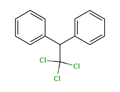 Molecular Structure of 2971-22-4 (1,1'-(2,2,2-trichloroethylidene)dibenzene)