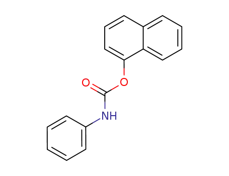 Molecular Structure of 38357-69-6 (1-Naphthalenol,phenylcarbamate(9CI))