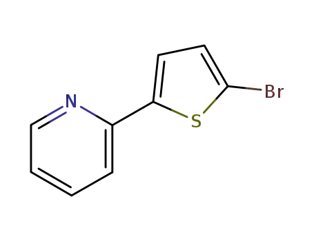 Molecular Structure of 123784-07-6 (2-(5-BROMO-2-THIENYL)PYRIDINE)