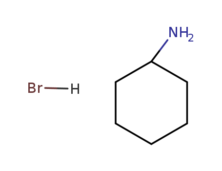 26227-54-3,Cyclohexylamine hydrobromide,Cyclohexanamine,hydrobromide (9CI);Cyclohexylamine, hydrobromide (8CI);Cyclohexylammoniumbromide;NSC 613661;
