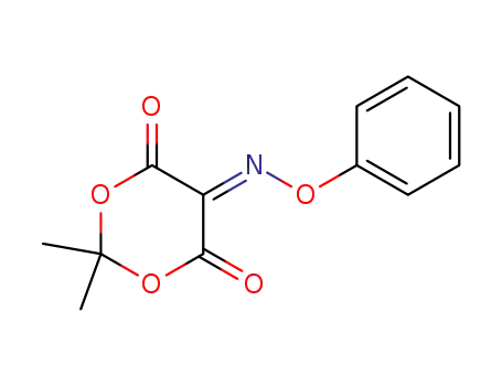 1,3-Dioxane-4,5,6-trione, 2,2-dimethyl-, 5-(O-phenyloxime)