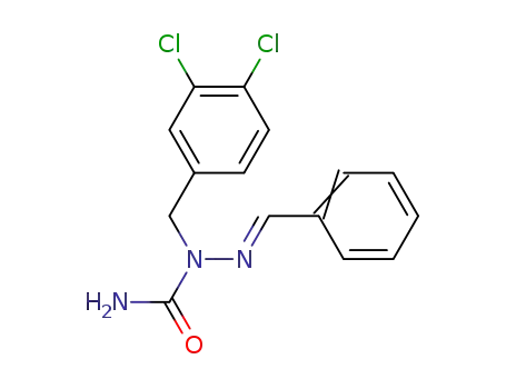 Hydrazinecarboxamide,
1-[(3,4-dichlorophenyl)methyl]-2-(phenylmethylene)-