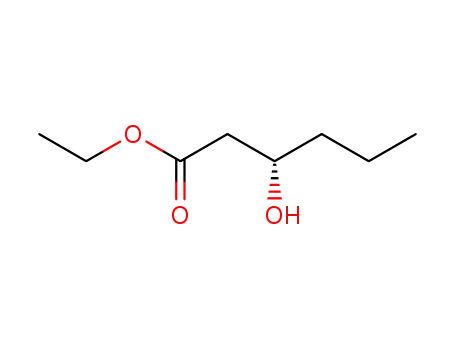 Molecular Structure of 88496-71-3 (ETHYL (S)-3-HYDROXYHEXANOATE)