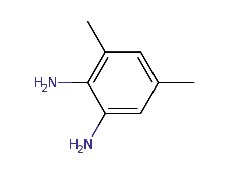 Molecular Structure of 3171-46-8 (3,5-Dimethyl-1,2-phenylenediamine)