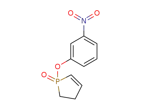 Molecular Structure of 25132-78-9 (1-(3-nitrophenoxy)-2,3-dihydro-1H-phosphole 1-oxide)