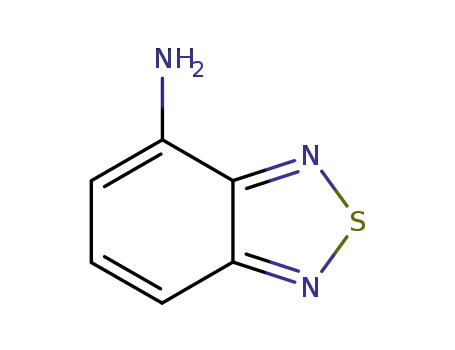 Molecular Structure of 767-64-6 (4-Aminobenzo-2,1,3-thiadiazole)