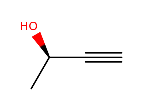 Molecular Structure of 42969-65-3 ((R)-(+)-3-BUTYN-2-OL)
