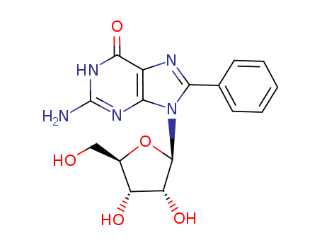 Guanosine, 8-phenyl-