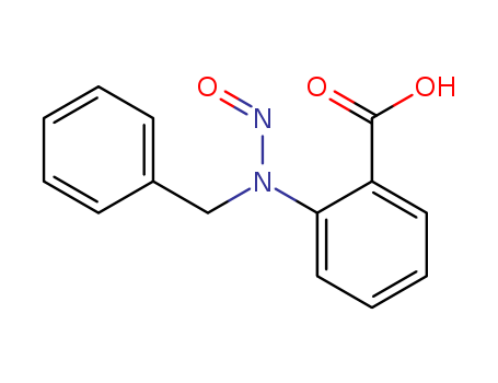 2-[nitroso(phenylmethyl)amino]benzoic acid
