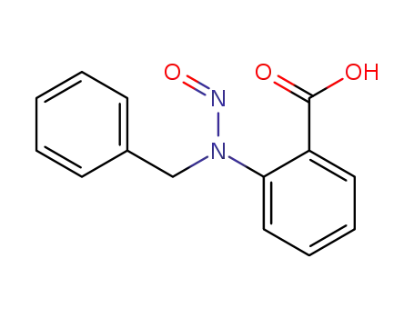 Molecular Structure of 1028-91-7 (2-[nitroso(phenylmethyl)amino]benzoic acid)