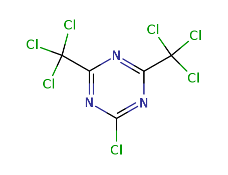 1,3,5-Triazine,2-chloro-4,6-bis(trichloromethyl)-