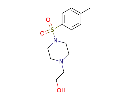 Molecular Structure of 16017-64-4 (2-{4-[(4-methylphenyl)sulfonyl]piperazino}-1-ethanol)