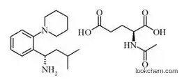 (S,S')-3-METHYL-1-(2-PIPERIDINOPHENYL)BUTYLAMINE, N-ACETYL-GLUTAMATE SALT(219921-94-5)