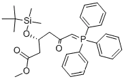 Methyl (3R)-3-(tert-butyldimethylsilyloxy)-5-oxo-6-triphenylphosphoranylidenehexanoate(147118-35-2)