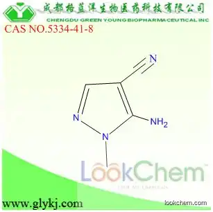 1-Methyl-4-cyano-5-amino-1,2-pyrazole(5334-41-8)