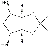 (3AR,4S,6R,6AS)-6-aminotetrahydro-2,2-dimethyl-4h-cyclopenta-1,3-dioxol-4-ol(155899-66-4)