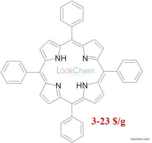 Hualong porphyrin 917-23-7, 3-23$/g, Tetraphenylporphyrin(917-23-7)