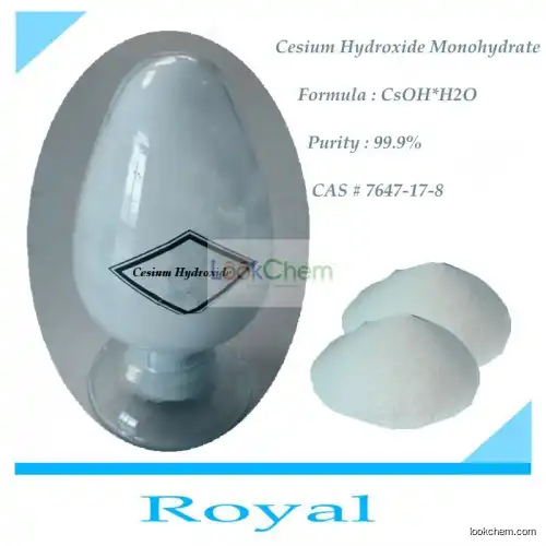 High Purity Cesium Hydroxide 99.9% CsOH