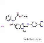 ethyl 3-(2-((4-carbamimidoylphenylamino)methyl)-1-methyl-N-(pyridin-2-yl)-1H-benzo[d]imidazole-5-carboxamido)propanoate hydrochloride