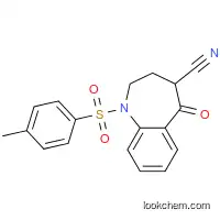 1-[(4-methylphenyl)sulfonyl]-5-oxo-2,3,4,5-tetrahydro-1H-benzazepine-4-carbonitrile