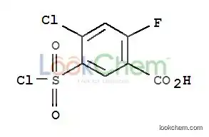 4-chloro-5-chlorosulfonyl-2-fluorobenzoic acid