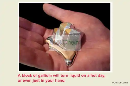 High pure gallium metal ingot