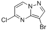 3-BROMO-5-CHLOROPYRAZOLO[1,5-A]PYRIMIDINE