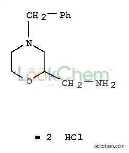 2-Morpholinemethanamine,4-(phenylmethyl)-, hydrochloride (1:2)