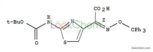 Z)-2-(2-Boc-aminothiazole-4-yl-)-2-trityloxyiminoacetic acid