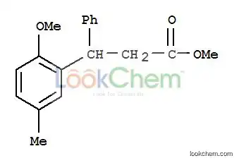 Methyl 3-(2-methoxy-5-methylphenyl)-3-phenylpropionate