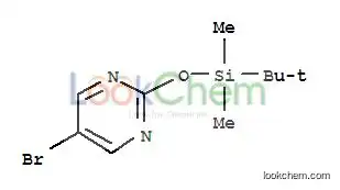 Pyrimidine,5-bromo-2-[[(1,1-dimethylethyl)dimethylsilyl]oxy]-