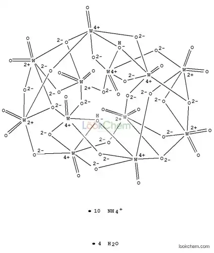 Tungstate(W12(OH)2O4010-), ammonium, hydrate (1:10:4)