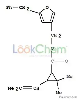 Cyclopropanecarboxylicacid, 2,2-dimethyl-3-(2-methyl-1-propen-1-yl)-,[5-(phenylmethyl)-3-furanyl]methyl ester