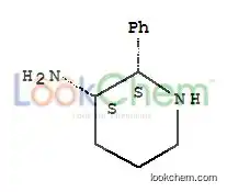 3-Piperidinamine,2-phenyl-, (2S,3S)-rel-