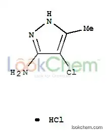 1H-Pyrazol-3-amine,4-chloro-5-methyl-, hydrochloride (1:1)