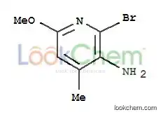 3-Pyridinamine,2-bromo-6-methoxy-4-methyl-