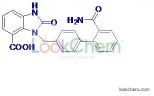 3-((2'-carbamoylbiphenyl-4-yl)methyl)-2-oxo-2,3-dihydro-1H-benzo[d]imidazole-4-carboxylic acid