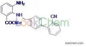 methyl 3-amino-2-((2'-cyanobiphenyl-4-yl)methylamino)benzoate