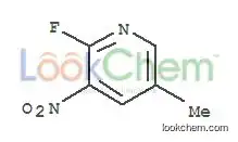 Pyridine,2-fluoro-5-methyl-3-nitro-