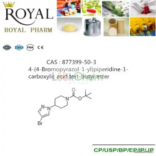 Tert-Butyl 4-(4-bromo-1H-pyrazol-1-yl)piperidine-1-carboxylate