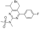 5-(Bromomethyl)-4-(4-fluorophenyl)-6-isopropyl-2-[methyl(methylsulfonyl)amino]pyrimidine