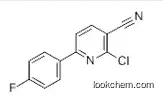 2-CHLORO-6-(4-FLUOROPHENYL)NICOTINONITRILE