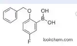 2-Benzyloxy-5-fluorophenylboronic acid