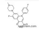 6-Fluoro-1-(4-fluorophenyl)-7-(4-methylpiperazin-1-yl)-4-oxoquinoline-3-carboxylic acid